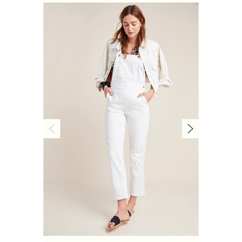 Anthropologie Pilcro and The Letterpress Overall